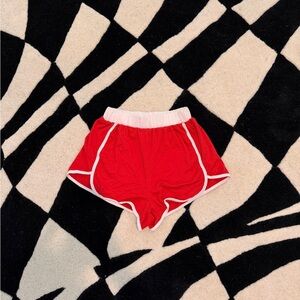 Shein- Red Shorts